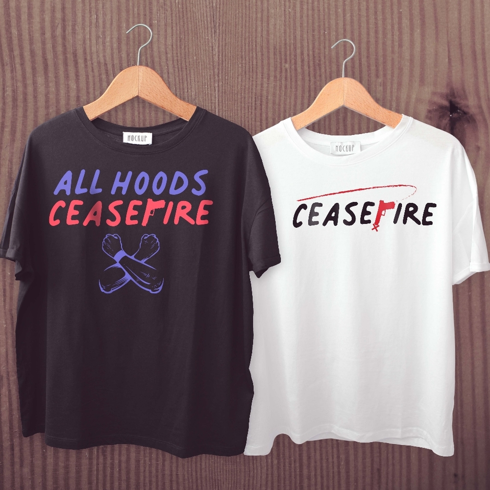 Undisputed216 All Hoods Ceasefire tee